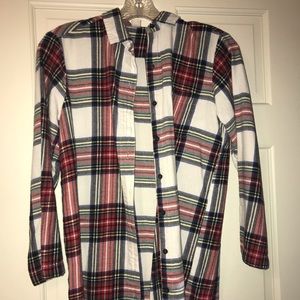 Red flannel shirt